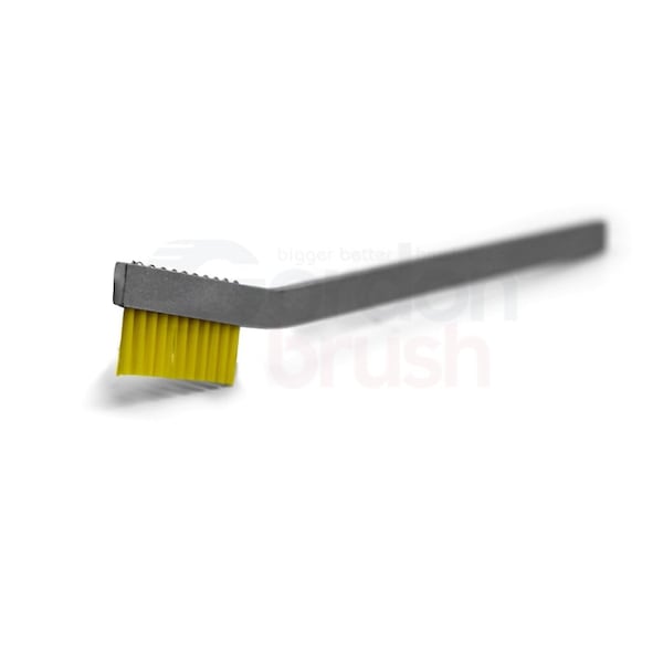 2x11 Row 0.016 Static Dissipative Nylon Bristle Al Handle Hand-Laced, PK12